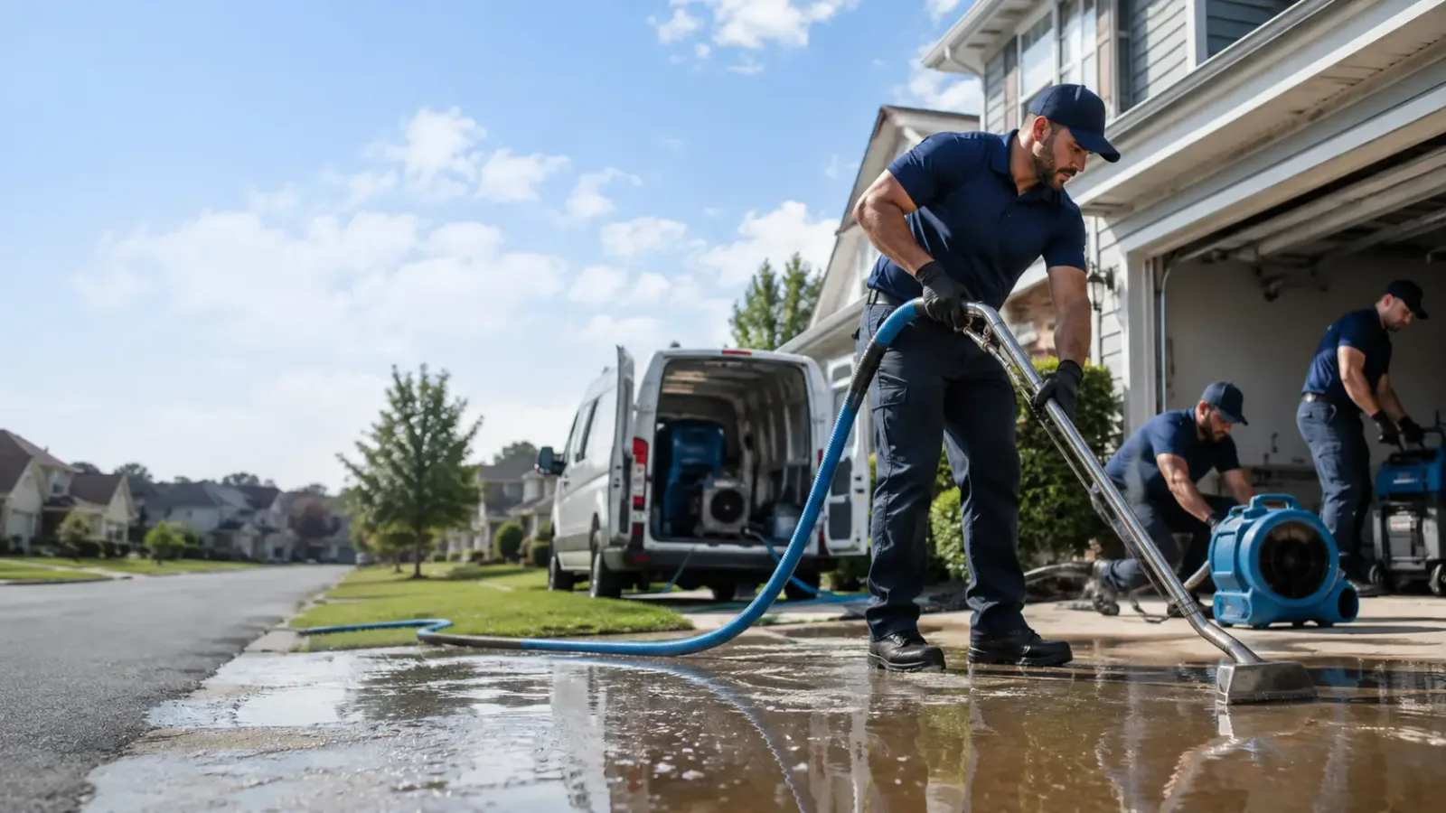 Flood Damage Restoration in Broadwater, NE